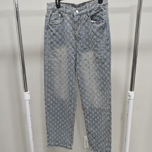 Patterned Jeans